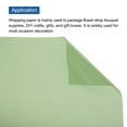 thumbnail image 4 of Flower Wrapping Fog Paper 22.8x22.8 Inch Waterproof Floral Wrapping Paper Tea Color 20 Pcs, 4 of 6