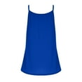 thumbnail image 6 of Up to 30% off! Kmdttou Womens Pleated Tank Tops Spaghetti Strap Camisole Tops Curved Hem Fashion Suspender Tops Fashion Layering Slim Trendy Cool Tops, 6 of 7