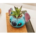 thumbnail image 4 of Minimoleta Disney Lilo & Stitch de cerámica con suculentas, 4 of 7