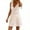 White, variant on Summer Dresses for Women Casual Loose Sleeveless Tank Dress Fashion V Neck Flowy Mini Short Sundress White L
