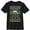 Black, variant on Boy's Star Wars Ugly Christmas Yoda Silent Night Graphic Tee Black X Large