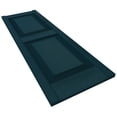 thumbnail image 5 of Ekena Millwork 12 in. W x 75 in. H Builders Edge, Standard Two Equal Panels, Raised Panel Shutters, Includes Matching Installation Spikes (Per Pair), 166 - Midnight Blue, 5 of 5
