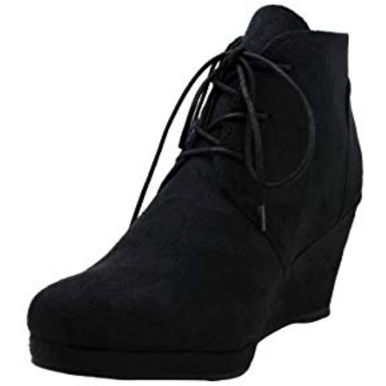 Journee collection on sale enter wedge bootie