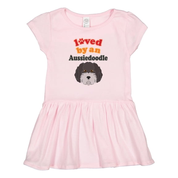 Inktastic Aussiedoodle Dog Gift Girls Toddler Dress