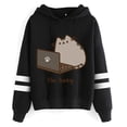 thumbnail image 5 of Ullzang-Sudadera con estampado de gato Pusheen para mujer, ropa con capucha de estilo coreano, Kawaii, Harajuku, 5 of 5