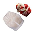 thumbnail image 4 of Santa Molds Castings Molds Christmas Silicone Moulds Epoxy Resin Molds Elks Molds Plasters Molds, 4 of 9