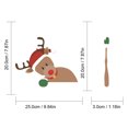 thumbnail image 5 of Sidaley Pegatinas de coche Calcomanías para parabrisas trasero de coche Temática de Navidad Limpiaparabrisas que agita pegatinas Decoración de ventana Automoción decorativa y accesorios No.03 Sidaley VI2047-03B, 5 of 5