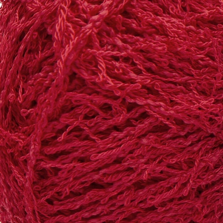 Red Heart Scrubby Almond Yarn - 3 Pack of 85g/3oz - Polyester - 4 Medium  (Worsted) - 78 Yards - Knitting/Crochet