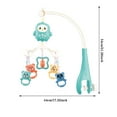 thumbnail image 3 of pdqouc Baby Musical Crib Mobile With Hanging Rotating Toys Remote Control Bed Bell Music Box Night Light For Toddlers Boys Girls Clearance, 3 of 3