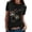 A-Black142, variant on Jamsmile Women T-Shirts Crop Tops Dandelion Print Casual Loose O-Neck Letter T Shirts Tops Short Sleeves Oversize Tee Shirts
