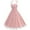 Pink, variant on Juesizh Holiday Dresses for Women Straps Sleeveeless Big Puffy Midi Dress Fashion Cute Valentines Day Heart Printed Designed Tea Party Dress, S-2XL