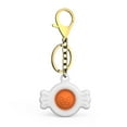 thumbnail image 1 of 2 Pcs Silicone Decompression Toy for Kid Simple Dimple Reliever Fidget Toys Board Controller Educational Sensory, Candy, 1 of 7