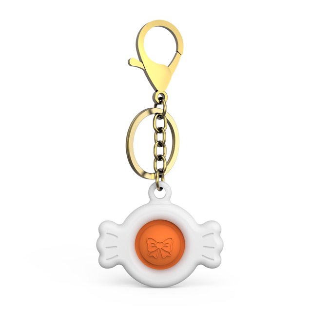 2 Pcs Silicone Decompression Toy for Kid Simple Dimple Reliever Fidget Toys Board Controller Educational Sensory, Candy