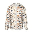 thumbnail image 1 of Fotbe South American Animals Chaqueta con Protección Solar UPF 50+ para Hombre y Mujer, Camisa con Capucha y Bolsillos-3X-Large, 1 of 7