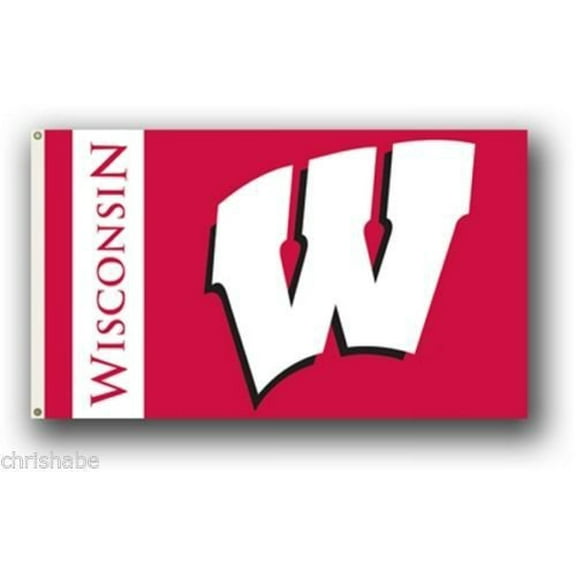 DEYOU WISCONSIN BADGERS Flag 3x5 Feet Banner Flag