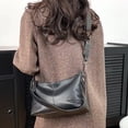 thumbnail image 3 of URSOFINE Large Shoulder Purses for Women Genuine Leather Hobo Bags Trendy Crossbody Purses with 2 Straps, 3 of 8