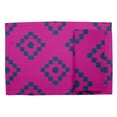 thumbnail image 2 of S4Sassy Pink Diamond Geometric Washable Placemats & Napkins Table Decor Dining Mats, 2 of 3
