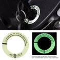 thumbnail image 1 of Car Motorcycle Luminous Ignition Switch Key Ring Circle Cover Trim Universal Blue Letter Ignition Switch Decoration Ring Luminous Ignition Switch Key Ring Circle Cover, 1 of 7