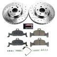 thumbnail image 3 of PowerStop Front Z23 Evolution Sport Carbon-Fiber Ceramic Brake Pad and Drilled & Slotted Rotor Kit Fits: AUDI Select Models K7648, 3 of 10