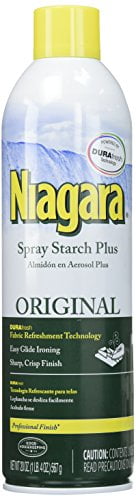 Niagara Original Spray Starch Plus Durafresh Professional Finish 20 Oz 2 Pack