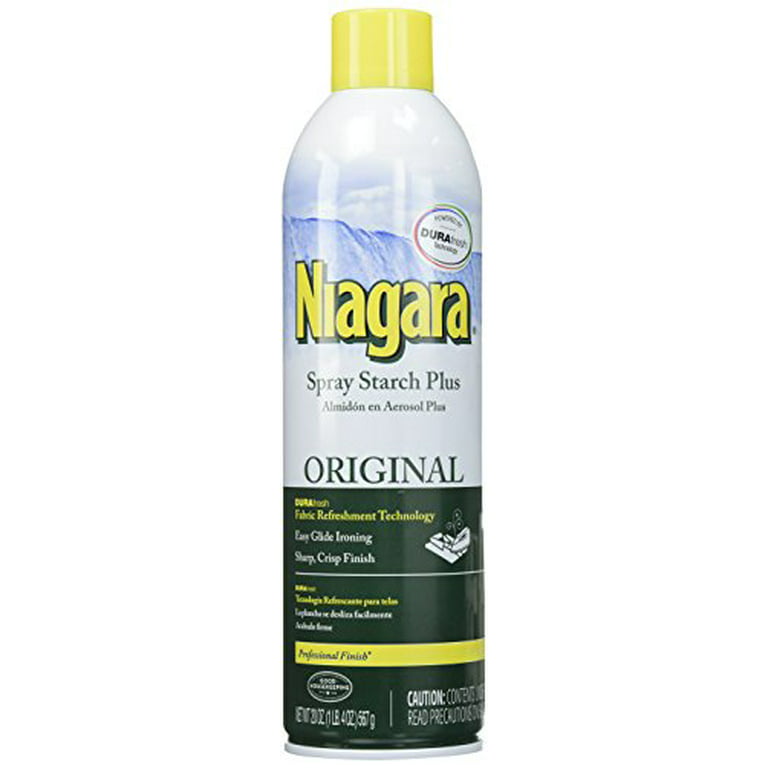 Niagara Original Spray Starch Plus Durafresh Professional Finish, 20 O