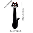 thumbnail image 3 of Handcrafted Quirky Cats Vase, Whimsical Ceramic Flower Vase, Playful Boho Home Decor, Ideal Gift for Cat Lovers, 3 of 8