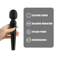 thumbnail image 2 of Handheld Cordless Personal Wand Massager,Powerful Multi Speed Vibration with USB Rechargeable Massage 20 Vibration Patterns 8 Speeds Skin Soft Silicone, 2 of 5