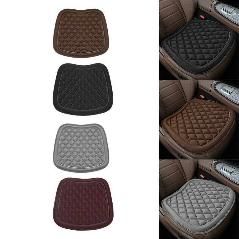 Car Seat Cushion, Driver Seat Cushion With Comfort Memory Foam & Non-Slip  Rubber 
