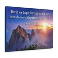 thumbnail image 2 of Scripture Walls For What We See Romans 8:25 Bible Verse Canvas Christian Wall Art Ready to Hang Unframed, 2 of 18
