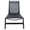 Black, variant on SAFAVIEH Fionne Outdoor Patio Sun Lounger, Silver/Grey