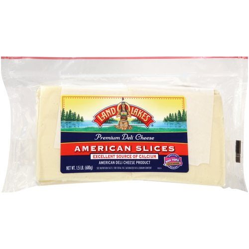Land O Lakes Deli Sliced White American Cheese, 1.5 lb.