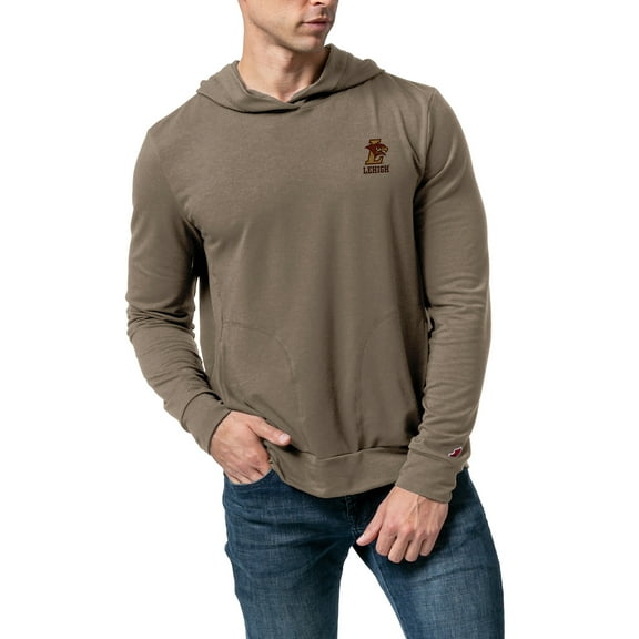 Men's League Collegiate Wear Brown Lehigh Mountain Hawks All-Day Pullover Hoodie