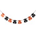 thumbnail image 2 of Feliz Halloween Banner Estrella de Cráneo Puntos Garland Colgando Decoración Soledad Banner de Halloween, 2 of 8