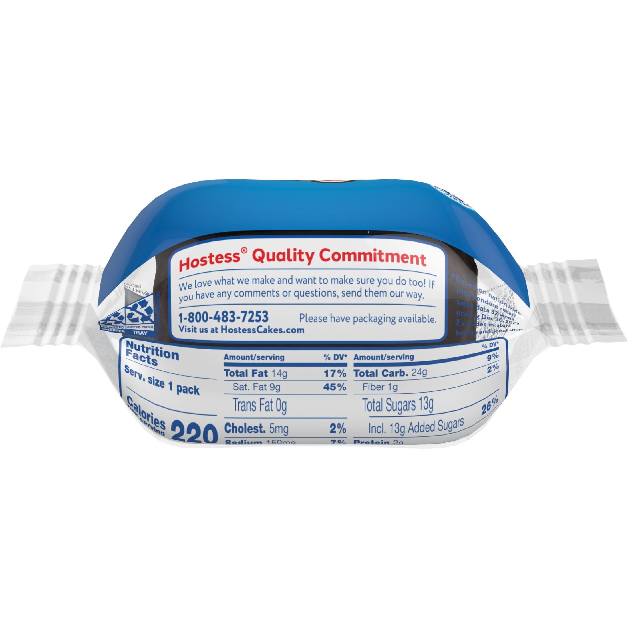 Hostess Donettes, Frosted Mini Donuts, 1.5 oz, 3 ct