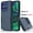 Blue, variant on For Moto G Stylus 2025 5G Case,2 in 1 Heavy Duty Armor Shockproof Tough Hybrid Hard PC Phone Case for Moto G Stylus 2025 5G,Njjex Rubber & Rugged Shockproof Full Body Protection Case Cover - Black