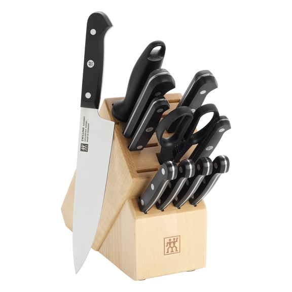 ZWILLING Gourmet 12-pc Knife Block Set - Natural