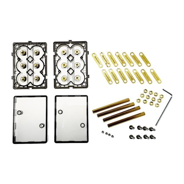 Caja de almacenamiento de batería Kit de almacenamiento de energía Sin soldadura Fácil de instalar Soporte de paquete para 18650/21700 66 cm x 49 cm x 102 cm