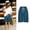 Blue, variant on Juslio Shorts for Women Drawstring Solid Casual Pockets Loose Comfy Cotton Linen Womans Shorts
