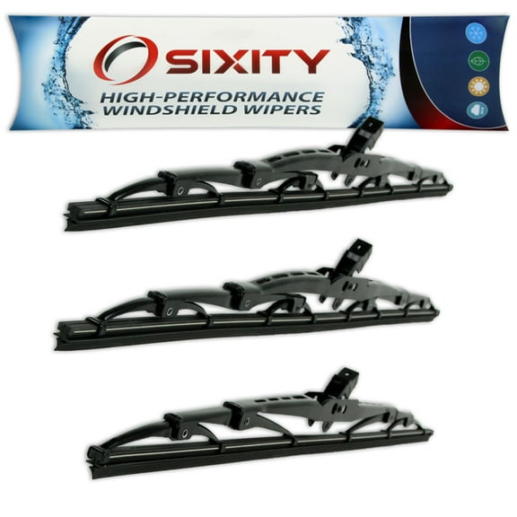 Sixity Auto S1 Front Rear Windshield Wiper Blades compatible with Acura SLX