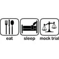 thumbnail image 3 of CafePress - Eat Sleep Mock Trial Mug - 11 oz Ceramic Mug - Novelty Coffee Tea Cup, 3 of 6