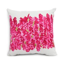 Simply Daisy's Flower Bell Bunch 16 inch Pink Decorative Floral Throw Pillow