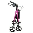 thumbnail image 5 of Rollator  Aluminum  Height Adjustable  Pink, 5 of 8
