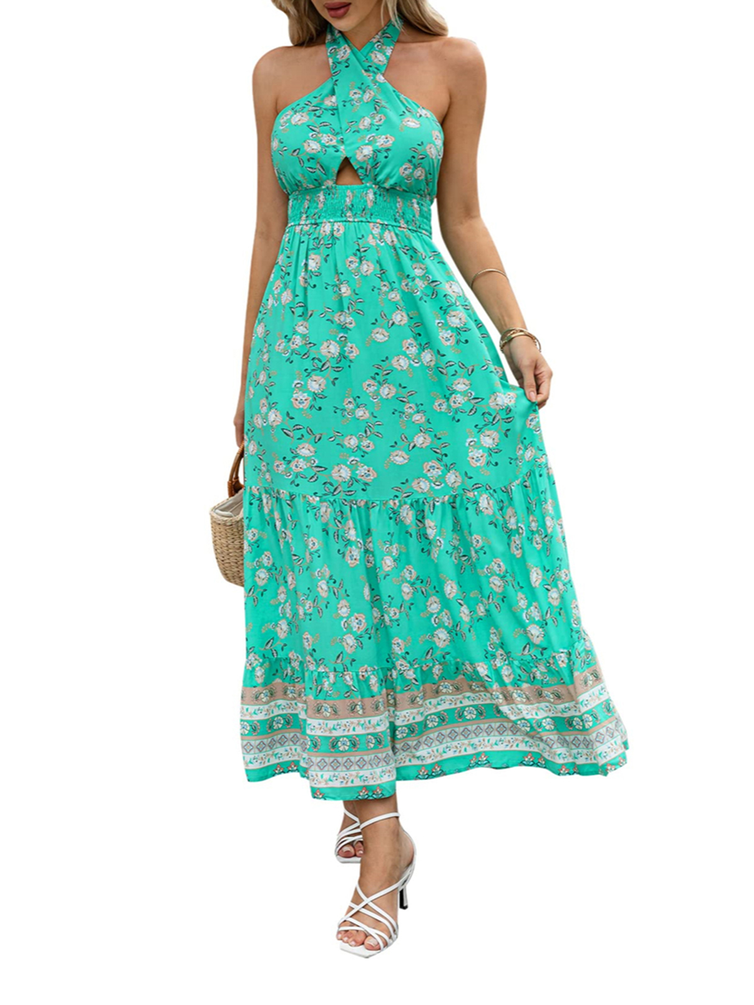 Crossover beach dress on sale