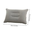 thumbnail image 3 of asddcavvf Inflatable Pillow for Camping Home Travel Portable Comfortable Support Soft Pillow Resting Nap Sleeping Accessories Organics Pillowcases 100 Satin Pillowcase Soft Pillowcase, 3 of 5