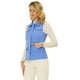 thumbnail image 1 of Allegra K Chaqueta con cremallera y bolsillos sin mangas Anorak Utility Chaleco para mujer Azul XS, 1 of 5