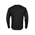 thumbnail image 4 of Hanerdun Men Basic Long Sleeve T-Shirts Male Solid Pullover Tee Tops Black S, 4 of 5
