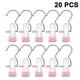 thumbnail image 1 of 20 clips para colgar botas, gancho para ropa, alfileres para colgar ropa, ganchos de acero inoxidable para calcetines, toallas, ropa interior, sombreros, bufandas, toallas, pantalones y ropa de bebé Xemadio 2035202-3, 1 of 9