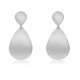 thumbnail image 1 of Vintage Women Jewelry Accessory Geometry Water Drop Alloy Earring Ear Stud (Silver), 1 of 3