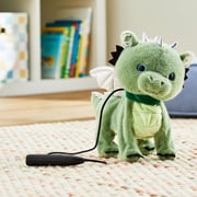 Kid Connection Walking Dragon Plush Toy, Interactive Stuffed Animal, Ages 3 and Up