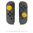 thumbnail image 2 of Unique Bargains for Nintendo Switch Thumbstick Grip Caps Pack of 2, Large, Yellow, 2 of 3